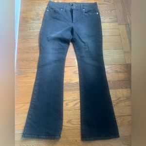 Black Bootcut Jeans